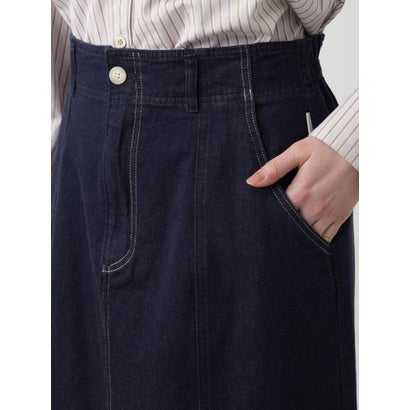 レリアンプラスハウス Leilian PLUS HOUSE 【店頭人気】デニムスカート【L JEANS】 （ネイビー）｜詳細画像