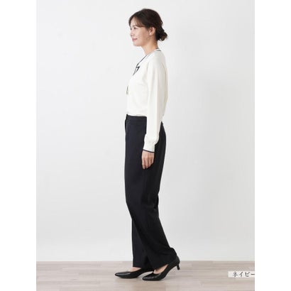 ストレートパンツ （グレー系）｜詳細画像