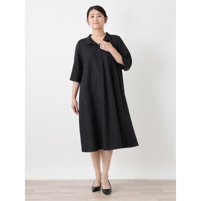 ワンピース【Leilian WHITE LABEL】 （ネイビー系）｜詳細画像