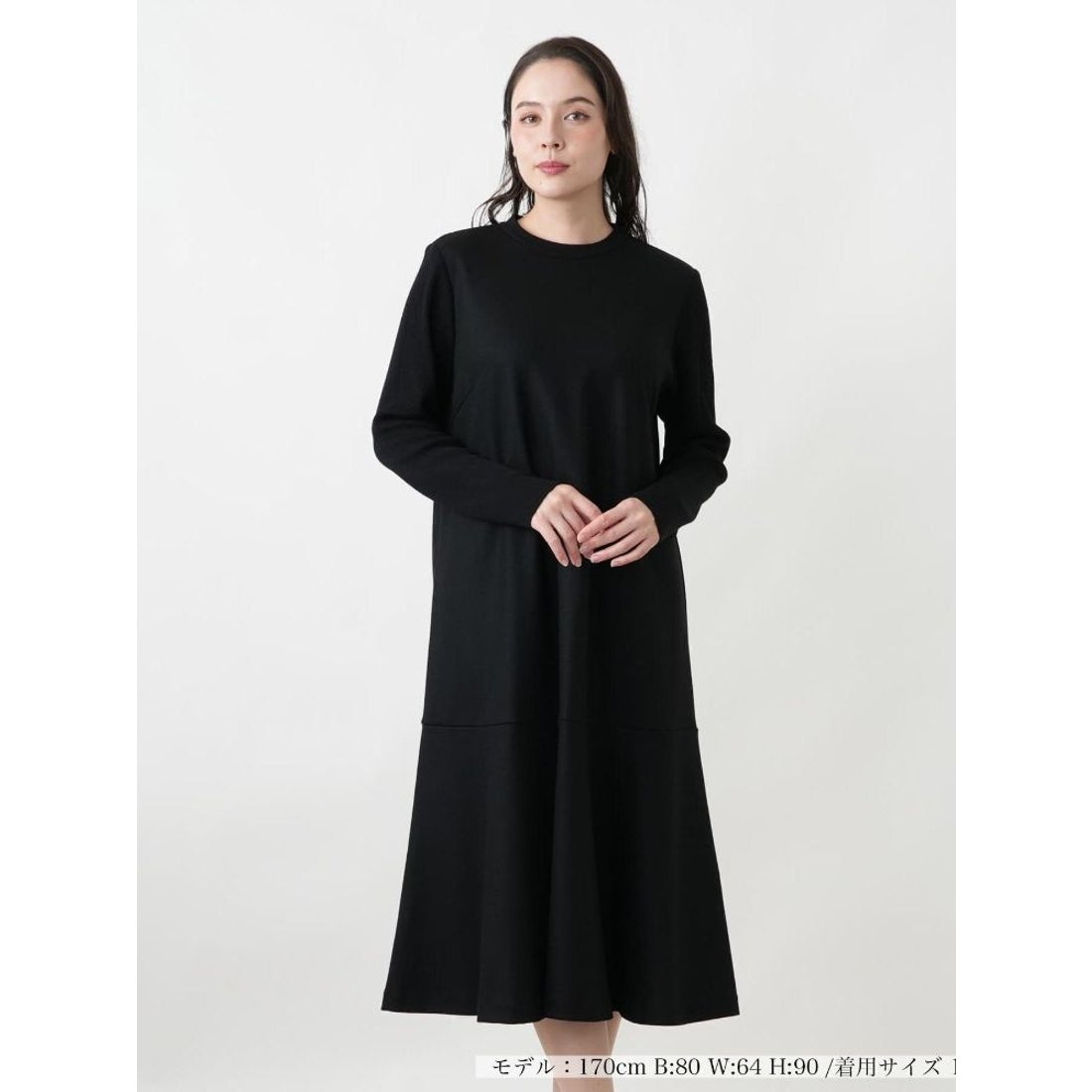 レリアンプラスハウス Leilian PLUS HOUSE ワンピース （ブラック