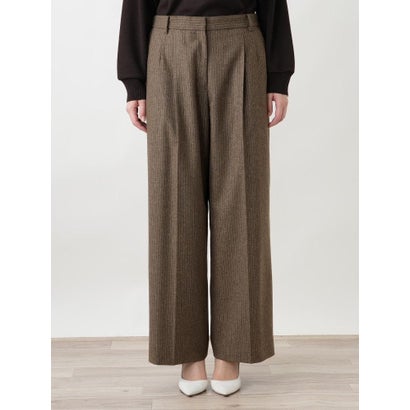 レリアンプラスハウス Leilian PLUS HOUSE パンツ【ROCHAS Premiere】 （ダークブラウン）｜詳細画像