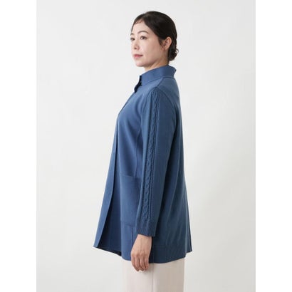 レリアンプラスハウス Leilian PLUS HOUSE ジャケット （ボルドー）｜詳細画像