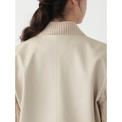 レリアンプラスハウス Leilian PLUS HOUSE ニットジャケット【ROCHAS Premiere】 （ベージュ）｜詳細画像