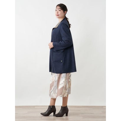 レリアンプラスハウス Leilian PLUS HOUSE コート-Leilian WHITE LABEL （ネイビー系）｜詳細画像