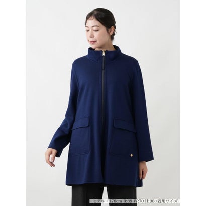 レリアンプラスハウス Leilian PLUS HOUSE コート-Leilian WHITE LABEL （ブルー系）｜詳細画像
