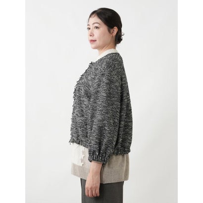 レリアンプラスハウス Leilian PLUS HOUSE ブルゾン-Leilian WHITE LABEL （ブラック）｜詳細画像