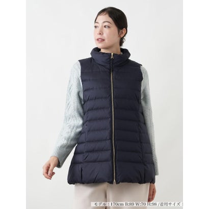 レリアンプラスハウス Leilian PLUS HOUSE ベスト-Leilian WHITE LABEL （ネイビー）｜詳細画像