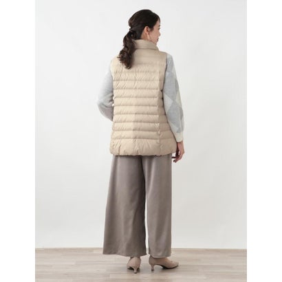 レリアンプラスハウス Leilian PLUS HOUSE ベスト-Leilian WHITE LABEL （ベージュ）｜詳細画像