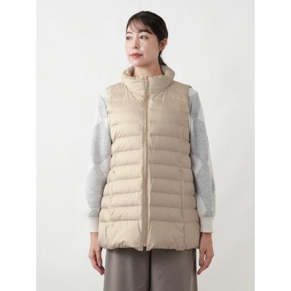 レリアンプラスハウス Leilian PLUS HOUSE ベスト-Leilian WHITE LABEL （ベージュ）｜詳細画像