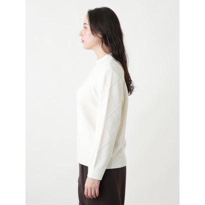 レリアンプラスハウス Leilian PLUS HOUSE セーター【ROCHAS Premiere】 （ピーコックグリーン）｜詳細画像