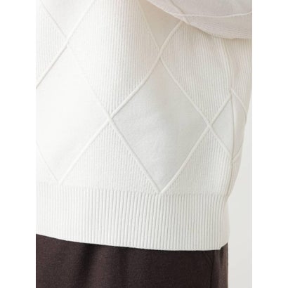 レリアンプラスハウス Leilian PLUS HOUSE セーター【ROCHAS Premiere】 （ピーコックグリーン）｜詳細画像
