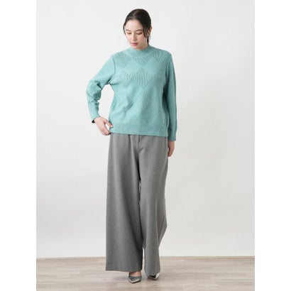 レリアンプラスハウス Leilian PLUS HOUSE セーター【ROCHAS Premiere】 （ピーコックグリーン）｜詳細画像