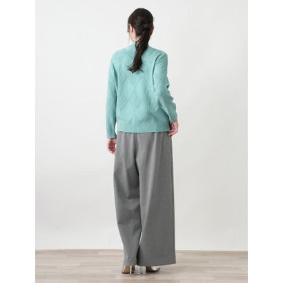 レリアンプラスハウス Leilian PLUS HOUSE セーター【ROCHAS Premiere】 （ピーコックグリーン）｜詳細画像
