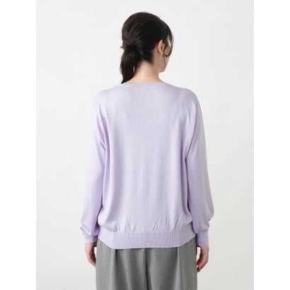 レリアンプラスハウス Leilian PLUS HOUSE セーター【ROCHAS Premiere】 （ラベンダー）｜詳細画像