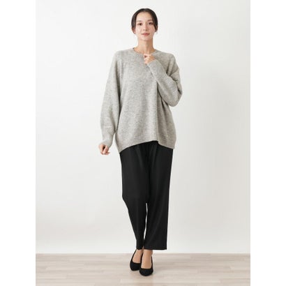 レリアンプラスハウス Leilian PLUS HOUSE セーター【TRICOT PERUGIA】 （アッシュグレー）｜詳細画像