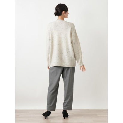 レリアンプラスハウス Leilian PLUS HOUSE セーター【TRICOT PERUGIA】 （アッシュグレー）｜詳細画像