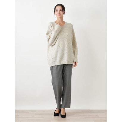 レリアンプラスハウス Leilian PLUS HOUSE セーター【TRICOT PERUGIA】 （アイボリー）｜詳細画像