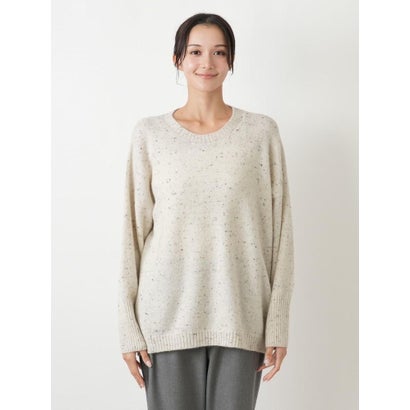 レリアンプラスハウス Leilian PLUS HOUSE セーター【TRICOT PERUGIA】 （アイボリー）｜詳細画像