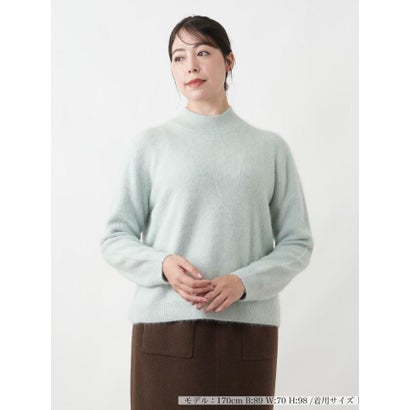 レリアンプラスハウス Leilian PLUS HOUSE セーター【NEMIKA】 （サックスブルー）｜詳細画像