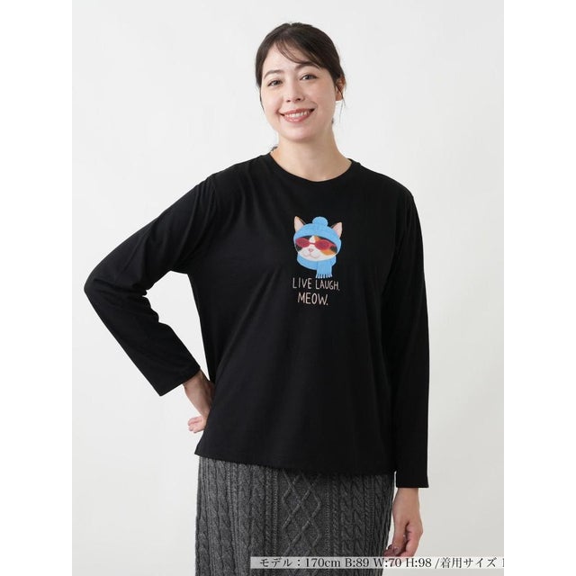 Tシャツ【NEMIKA】 （ブラック）
