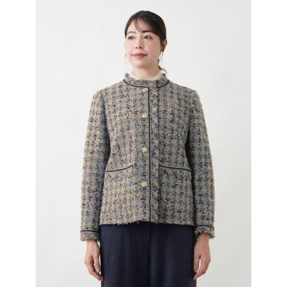 レリアンプラスハウス Leilian PLUS HOUSE ジャケット【ROCHAS Premiere】 （グレー系）｜詳細画像