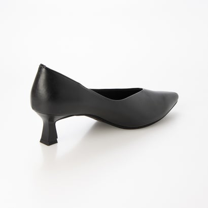 【レイン対応】Vカット美シルエットパンプス(LRP153) （BLACK）｜詳細画像
