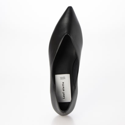 【レイン対応】Vカット美シルエットパンプス(LRP153) （BLACK）｜詳細画像