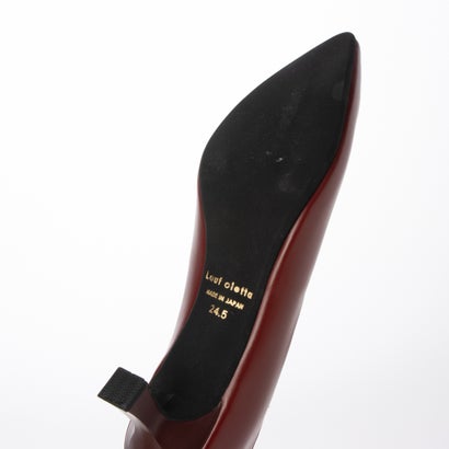 【レイン対応】Vカット美シルエットパンプス(LRP153) （BORDEAUX）｜詳細画像