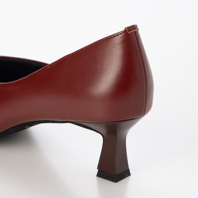【レイン対応】Vカット美シルエットパンプス(LRP153) （BORDEAUX）｜詳細画像