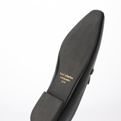 【レイン対応】スリムスクエアクッションローファー(LRP133) （BLACK/C）｜詳細画像