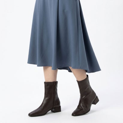 【26AW】【レイン対応】スリムスクエアショートブーツ(LRP157) （BLACK）｜詳細画像