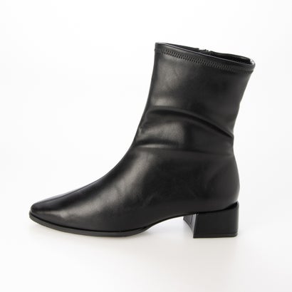 【26AW】【レイン対応】スリムスクエアショートブーツ(LRP157) （BLACK）｜詳細画像