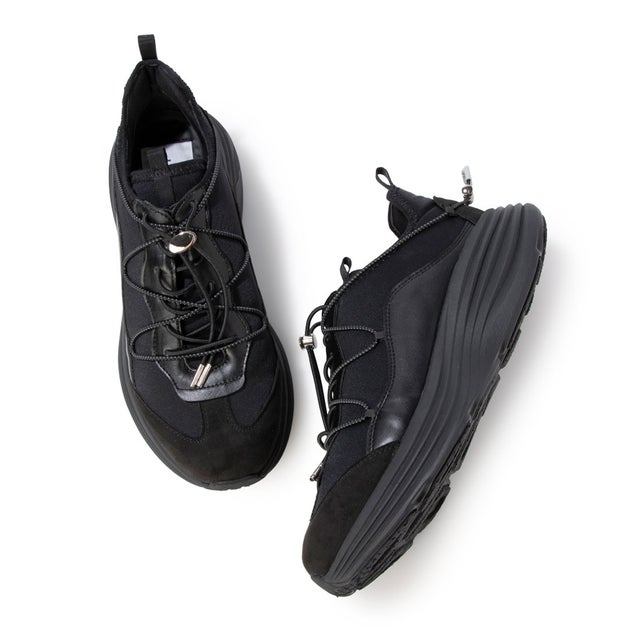 【26AW】軽量厚底ソフトフレックススニーカー(L155) （BLACK-Z）