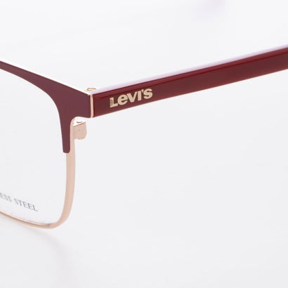 リーバイス LEVI'S メガネ 眼鏡 アイウェア レディース メンズ （ダークレッド）｜詳細画像