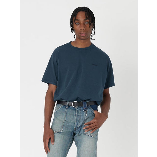 RED TAB ヴィンテージ Tシャツ ブルー GARMENT DYE DRESS BLUES （Blues）