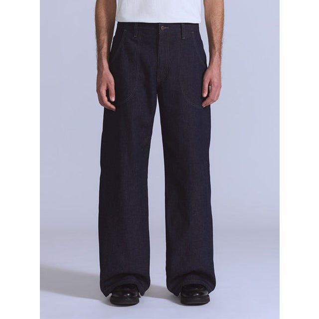 BLUETAB(TM) NAVAL FLARE ジーンズ ダークインディゴブルー （Medium Indigo - Worn In）