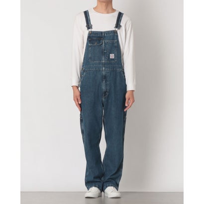 WORKWEAR LOOSEオーバーオール ミディアムインディゴ （Dark Indigo - Flat Finish）｜詳細画像