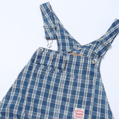 リーバイス LEVI'S WORKWEAR LOOSEオーバーオール チェック （Blues）｜詳細画像
