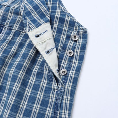 リーバイス LEVI'S WORKWEAR LOOSEオーバーオール チェック （Blues）｜詳細画像