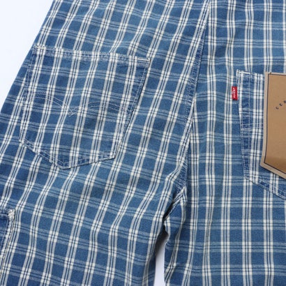 リーバイス LEVI'S WORKWEAR LOOSEオーバーオール チェック （Blues）｜詳細画像