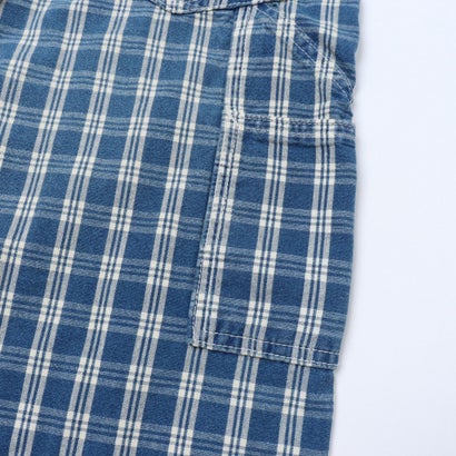 リーバイス LEVI'S WORKWEAR LOOSEオーバーオール チェック （Blues）｜詳細画像