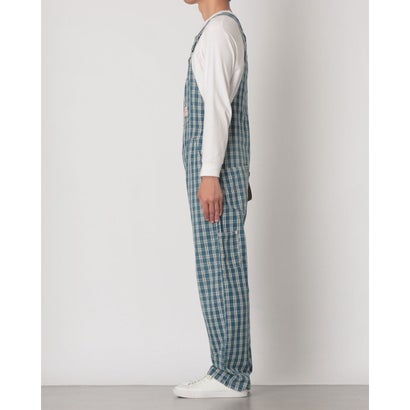 WORKWEAR LOOSEオーバーオール チェック （Blues）｜詳細画像