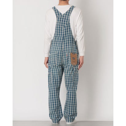 WORKWEAR LOOSEオーバーオール チェック （Blues）｜詳細画像