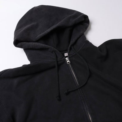 HAYES BOXY フルジップ スウェットシャツ （Blacks）｜詳細画像