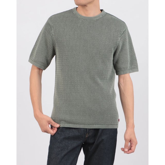 STINSON ニットTシャツ （Greys）