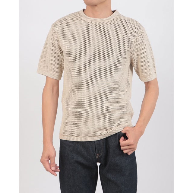 STINSON ニットTシャツ （Neutrals）
