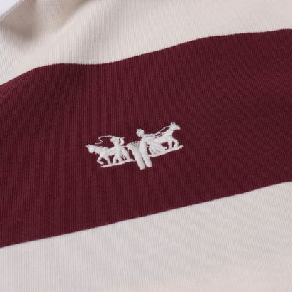 リーバイス LEVI'S ハドソン ボックス ラグビーシャツ （Reds）｜詳細画像