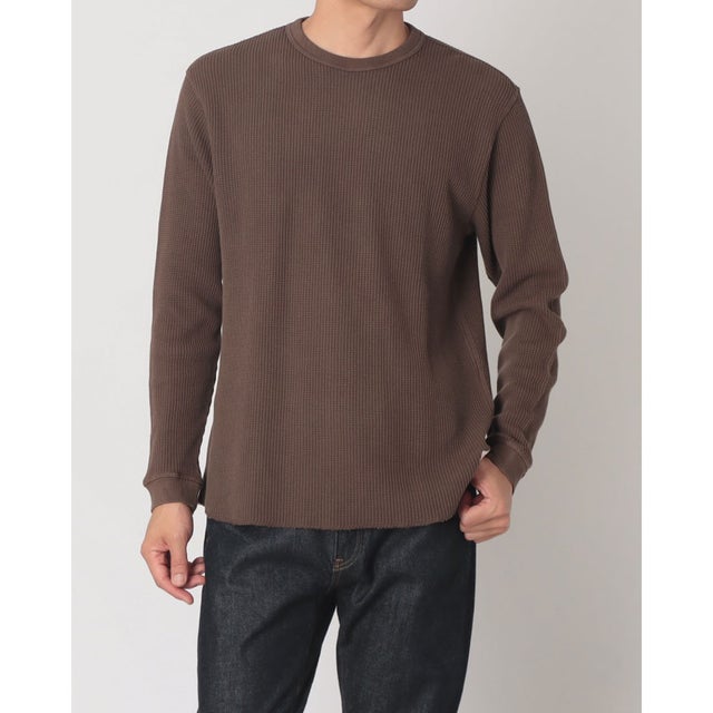 ロングスリーブ リラックスサーマルTシャツ （Browns）