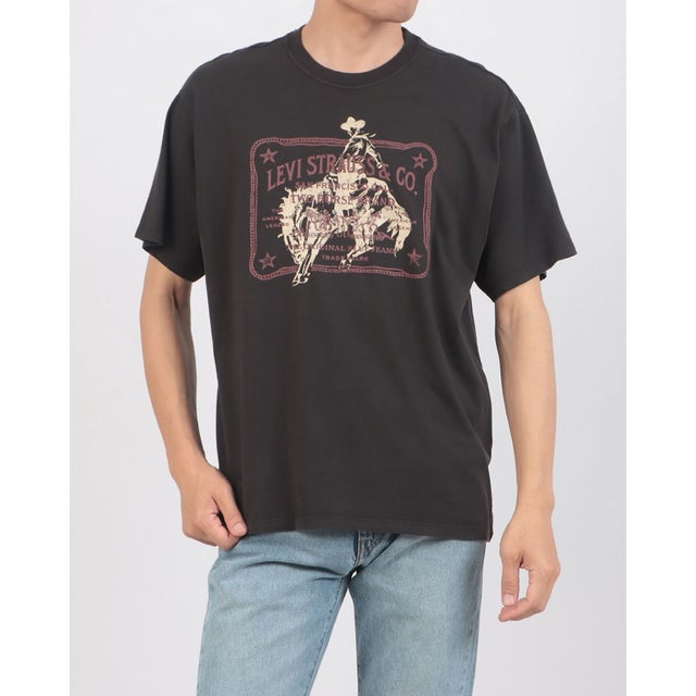 ヴィンテージフィット グラフィックTシャツ （Blacks）