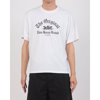 グラフィックボックスTシャツ （Whites）｜詳細画像